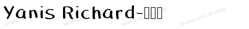 Yanis Richard字体转换